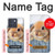 S0242 可愛いウサギ Cute Rabbit Motorola Edge 70 バックケース、フリップケース・カバー