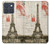 S2108 エッフェル塔パリポストカード Eiffel Tower Paris Postcard Motorola Edge 70 バックケース、フリップケース・カバー