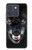 S2823 ブラックウルフ Black Wolf Blue Eyes Face Motorola Edge 70 バックケース、フリップケース・カバー
