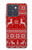 S2835 クリスマス トナカイ パターン Christmas Reindeer Knitted Pattern Motorola Edge 70 バックケース、フリップケース・カバー