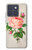 S3079 ピンクローズ Vintage Pink Rose Motorola Edge 70 バックケース、フリップケース・カバー