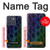 S3366 虹パイソンの皮膚 グラフィックプリント Rainbow Python Skin Graphic Print Motorola Edge 70 バックケース、フリップケース・カバー