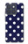 S3533 ブルーの水玉 Blue Polka Dot Motorola Edge 70 バックケース、フリップケース・カバー