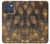 S3691 ゴールドピーコックフェザー Gold Peacock Feather Motorola Edge 70 バックケース、フリップケース・カバー