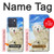 S3794 北極シロクマはシールに恋するペイント Arctic Polar Bear and Seal Paint Motorola Edge 70 バックケース、フリップケース・カバー