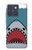 S3825 漫画のサメの海のダイビング Cartoon Shark Sea Diving Motorola Edge 70 バックケース、フリップケース・カバー