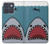 S3825 漫画のサメの海のダイビング Cartoon Shark Sea Diving Motorola Edge 70 バックケース、フリップケース・カバー