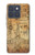 S3868 航空機の設計図の古い紙 Aircraft Blueprint Old Paper Motorola Edge 70 バックケース、フリップケース・カバー