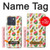S3883 フルーツ柄 Fruit Pattern Motorola Edge 70 バックケース、フリップケース・カバー