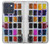S3956 水彩パレットボックスグラフィック Watercolor Palette Box Graphic Motorola Edge 70 バックケース、フリップケース・カバー