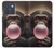 S3973 ピンクの風船ガムを吹くチンパンジー Chimpanzee Blowing Pink Bubblegum Motorola Edge 70 バックケース、フリップケース・カバー
