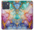 S4001 マルチカラーの抽象画 ライラック エメラルド Multicolored Abstract Lilac Emerald Motorola Edge 70 バックケース、フリップケース・カバー