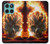 S0863 地獄火スカル Hell Fire Skull Motorola Moto G (2026), G Play (2026) バックケース、フリップケース・カバー