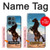 S0934 黒野生馬 Wild Black Horse Motorola Moto G (2026), G Play (2026) バックケース、フリップケース・カバー