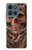 S1675 頭蓋骨の血のタトゥー Skull Blood Tattoo Motorola Moto G (2026), G Play (2026) バックケース、フリップケース・カバー