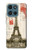 S2108 エッフェル塔パリポストカード Eiffel Tower Paris Postcard Motorola Moto G (2026), G Play (2026) バックケース、フリップケース・カバー