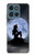S2668 マーメイドシルエット月の夜 Mermaid Silhouette Moon Night Motorola Moto G (2026), G Play (2026) バックケース、フリップケース・カバー
