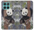 S3793 かわいい赤ちゃん雪パンダのペイント Cute Baby Panda Snow Painting Motorola Moto G (2026), G Play (2026) バックケース、フリップケース・カバー