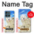 S3794 北極シロクマはシールに恋するペイント Arctic Polar Bear and Seal Paint Motorola Moto G (2026), G Play (2026) バックケース、フリップケース・カバー