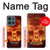 S3881 ファイアスカル Fire Skull Motorola Moto G (2026), G Play (2026) バックケース、フリップケース・カバー