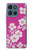 S3924 桜のピンクの背景 Cherry Blossom Pink Background Motorola Moto G (2026), G Play (2026) バックケース、フリップケース・カバー