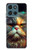 S3971 色を塗った猫 Cat Painted Color Motorola Moto G (2026), G Play (2026) バックケース、フリップケース・カバー