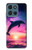 S3980 イルカの夕焼けと天の川 Dolphin Sunset Milky Way Motorola Moto G (2026), G Play (2026) バックケース、フリップケース・カバー