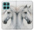 S4025 白馬の絵 White Horse Painting Motorola Moto G (2026), G Play (2026) バックケース、フリップケース・カバー