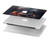 S3972 焦げたアコースティックギターのグラフィック Burned Acoustic Guitar Graphic MacBook Air 15″ (2023,2024,2025) - A2941, A3114, 3241 ケース・カバー