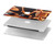 S3985 火の頭蓋骨のドラマー Fire Skull Drummer MacBook Air 15″ (2023,2024,2025) - A2941, A3114, 3241 ケース・カバー