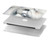 S4025 白馬の絵 White Horse Painting MacBook Air 15″ (2023,2024,2025) - A2941, A3114, 3241 ケース・カバー