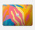 S4037 カラフルなシマウマ柄 Colorful Zebra Pattern MacBook Air 13″ - A1932, A2179, A2337 ケース・カバー