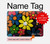 S4043 カラフルな花の漫画 Colorful Flowers Cartoon MacBook Pro 13″ - A1706, A1708, A1989, A2159, A2289, A2251, A2338 ケース・カバー
