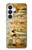 S0272 ウォールアート エジプト壁画 Egypt Wall Art Samsung Galaxy S26 バックケース、フリップケース・カバー