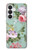 S2178 花アートの絵画 Flower Floral Art Painting Samsung Galaxy S26 バックケース、フリップケース・カバー