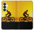 S2385 自転車 夕焼け Bicycle Bike Sunset Samsung Galaxy S26 バックケース、フリップケース・カバー