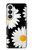 S2477 デイジーの花 Daisy flower Samsung Galaxy S26 バックケース、フリップケース・カバー
