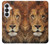 S2870 ライオン Lion King of Beasts Samsung Galaxy S26 バックケース、フリップケース・カバー