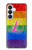 S2900 レインボーLGBTレズビアンプライド旗 Rainbow LGBT Lesbian Pride Flag Samsung Galaxy S26 バックケース、フリップケース・カバー