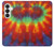 S2985 絞り染めカラー Colorful Tie Dye Texture Samsung Galaxy S26 バックケース、フリップケース・カバー