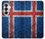 S3000 アイスランドサッカー Iceland Football Soccer Flag Samsung Galaxy S26 バックケース、フリップケース・カバー