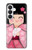 S3042 雛人形 着物桜 Japan Girl Hina Doll Kimono Sakura Samsung Galaxy S26 バックケース、フリップケース・カバー