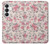 S3095 ヴィンテージ・バラ Vintage Rose Pattern Samsung Galaxy S26 バックケース、フリップケース・カバー