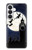 S3249 ピーター・パン Peter Pan Fly Full Moon Night Samsung Galaxy S26 バックケース、フリップケース・カバー