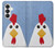 S3254 鶏の漫画 Chicken Cartoon Samsung Galaxy S26 バックケース、フリップケース・カバー