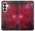 S3368 ゾディアックレッドギャラクシー Zodiac Red Galaxy Samsung Galaxy S26 バックケース、フリップケース・カバー