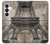 S3416 エッフェル塔の設計図 Eiffel Tower Blueprint Samsung Galaxy S26 バックケース、フリップケース・カバー