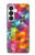 S3477 抽象的なダイヤモンドパターン Abstract Diamond Pattern Samsung Galaxy S26 バックケース、フリップケース・カバー