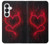 S3682 デビルハート Devil Heart Samsung Galaxy S26 バックケース、フリップケース・カバー