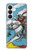 S3731 タロットカード剣の騎士 Tarot Card Knight of Swords Samsung Galaxy S26 バックケース、フリップケース・カバー